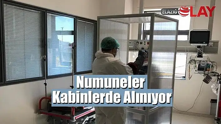 Numuneler Kabinlerde Alınıyor