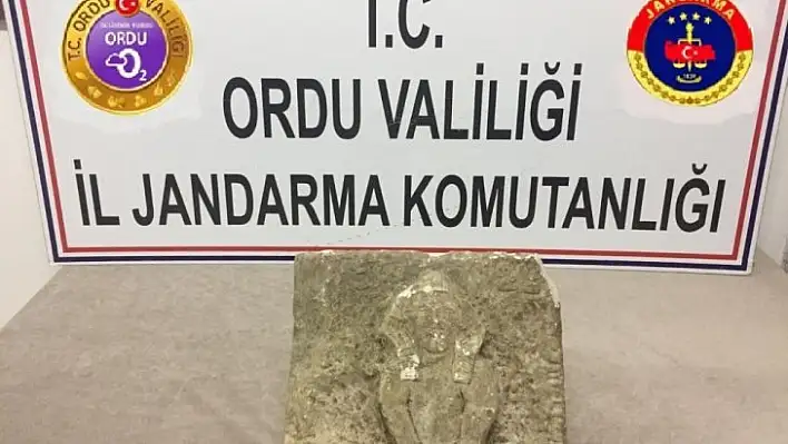 Ordu'da tarihi eser ele geçirildi