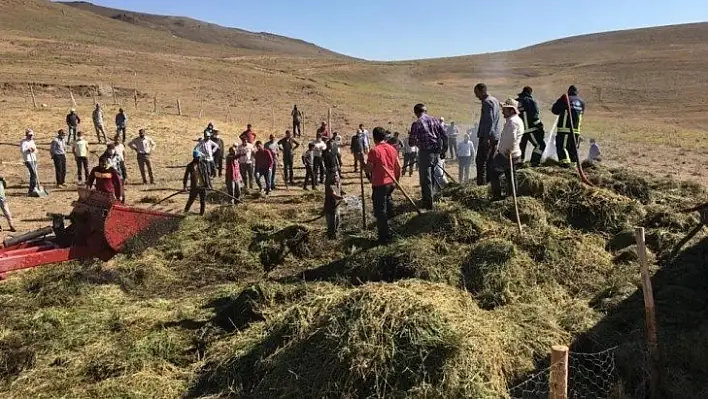 Van'da bin 200 bağ ot yandı