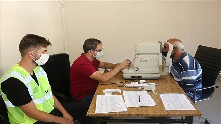 Özel İdare Personeli Sağlık Taramasından Geçirildi