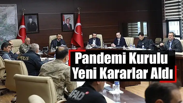 Pandemi Kurulu Yeni Kararlar Aldı