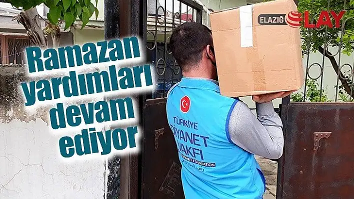 Ramazan yardımları devam ediyor
