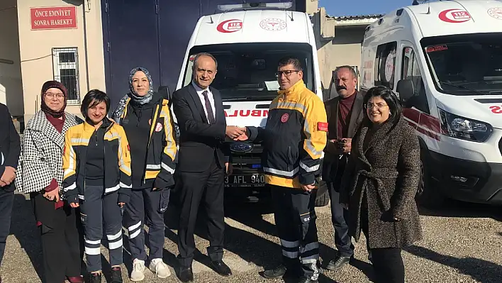 Sağlık Bakanlığı'ndan Elazığ'a tam donanımlı 6 ambulans