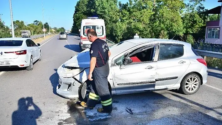 Samsun'da patoz kazası: 1 yaralı