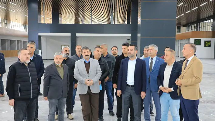 Şehirler Arası Otobüs Terminali açılış için gün sayıyor