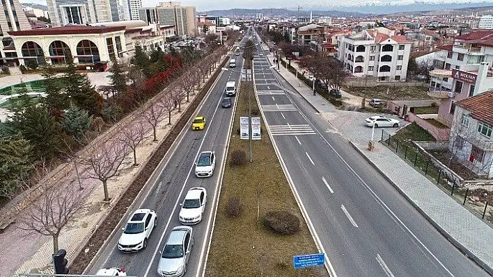 Şehit Korgeneral Hulusi Sayın Caddesi Yenileniyor