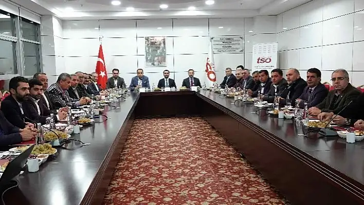 Şerifoğulları Elazığ TSO Meclisi'nin Konuğu Oldu