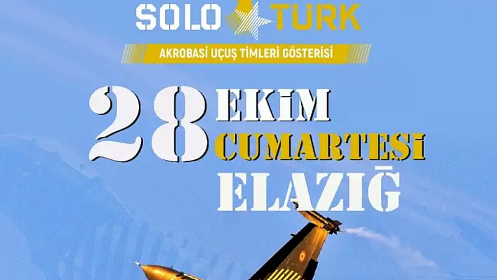 Solo Türk Akrobasi Timleri gösterisi gerçekleştirilecek 