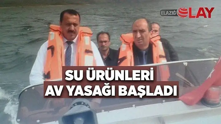 Su Ürünleri Av Yasağı Başladı