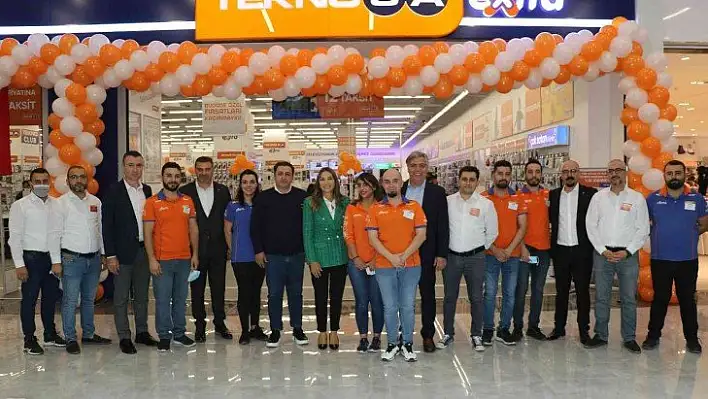 Teknosa'nın yeni Elazığ mağazası açıldı