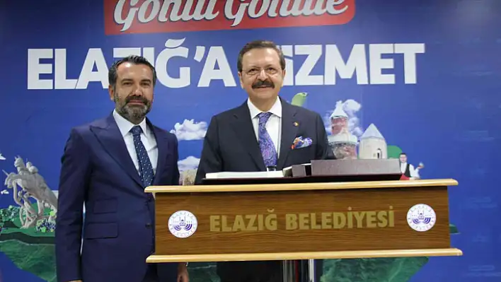 TOBB Başkanı Hisarcıklıoğlu Elazığ'da