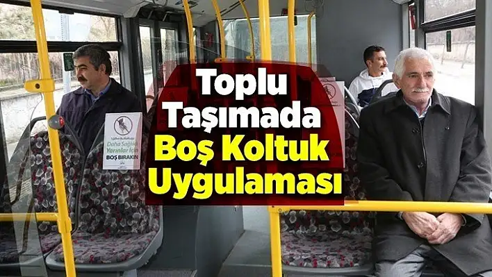 Toplu Taşımada Boş Koltuk Uygulaması