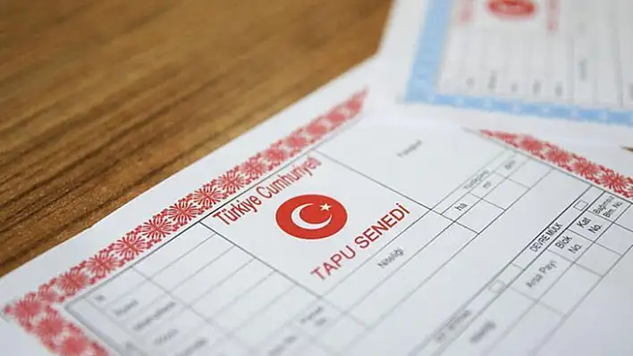 Türkiye Tapu uygulaması hayata geçirilecek 