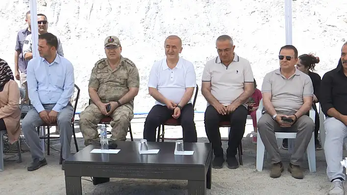 Üçağaç Köyü Camii'nin temeli atıldı