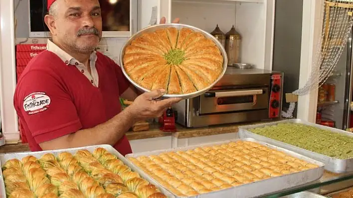 Ucuz baklava ve çikolataya dikkat