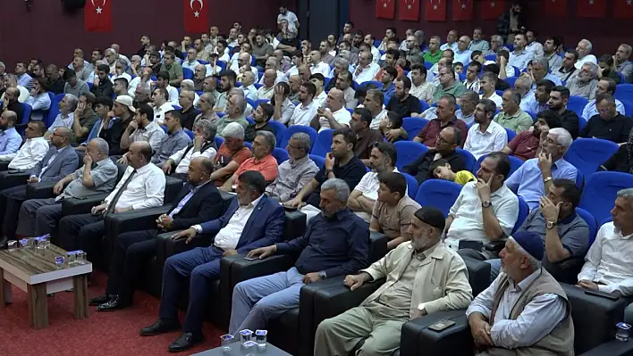 Ümmetin ve insanlığın imtihanı Gazze konulu konferans