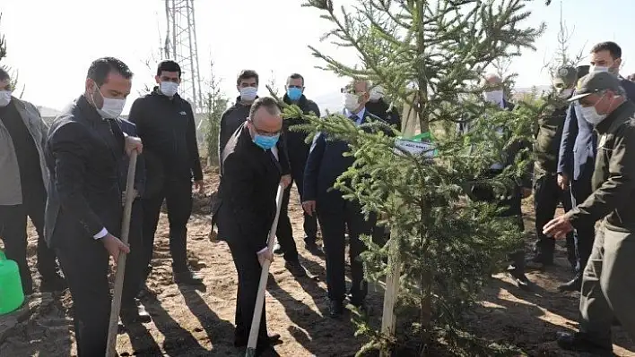 Vali Yırık:' Elazığımızın her yerini ağaçlandıracağız'