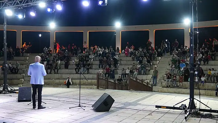 Yaz Etkinliklerinde, TSM Sanatçısı Abdullah Ercan sahne aldı