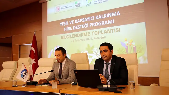Yeşil ve Kapsayıcı Kalkınma Hibe Desteği programı eğitimleri yapıldı