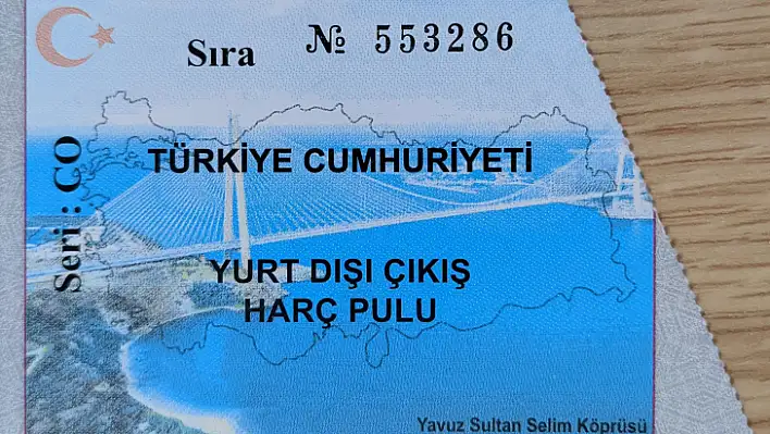 Yurt dışı çıkış harcı zamlandı