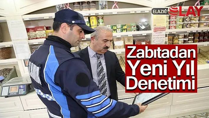 Zabıtadan Yeni Yıl Denetimi