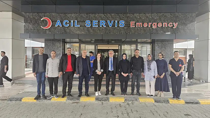 Başhekim Artaş, vatandaşlarımızın yanında olmaya devam edeceğiz