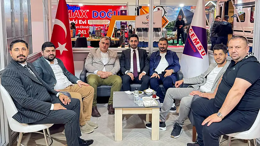 ELMÜTDER heyeti Elazığ İnşaat ve Yapı Fuarı'nda