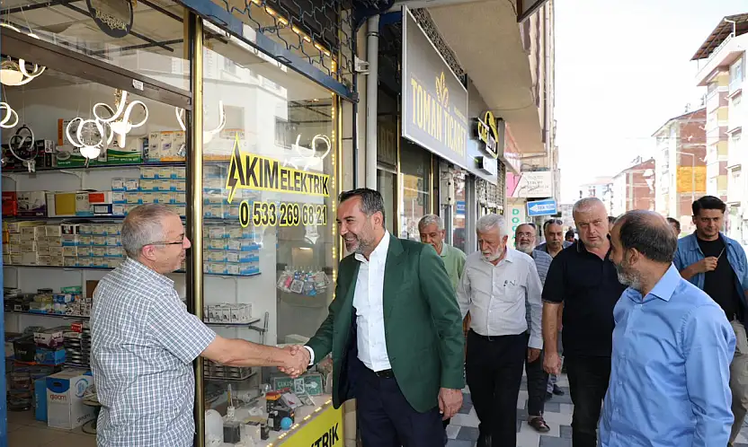 Elazığ'da dönüşüm sürüyor Başkan Şahin Şerifoğulları sahada