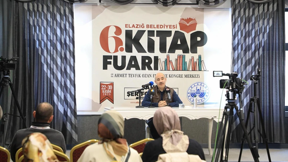 6. Kitap Fuarı’nda, değerli kalemler Elazığlılarla buluşuyor