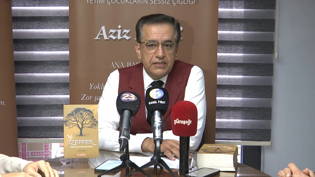 Av. Aziz Dinç yeni kitabı ‘İzeffer’i tanıttı