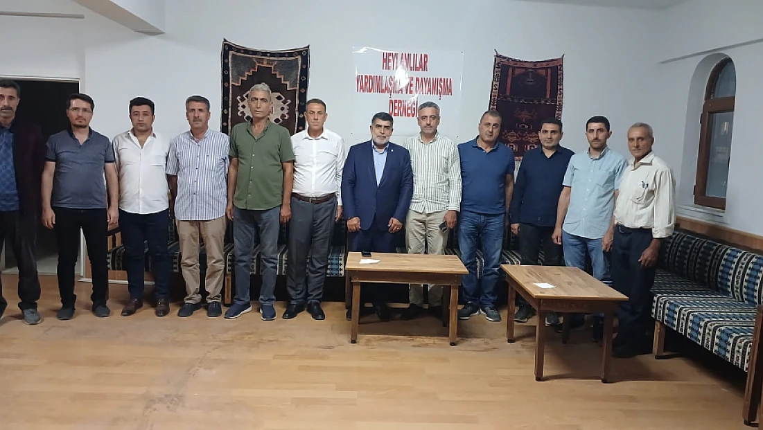 Başkan Suiçer’den, Heylanlılar Derneği’ne ziyaret