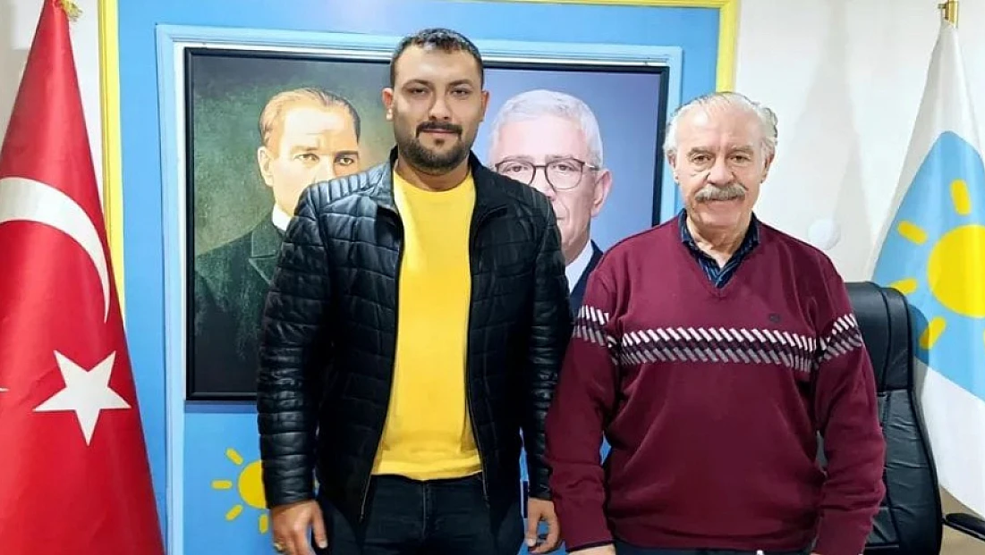 Burak Özgül’den İYİ Parti il başkanlığına ziyaret