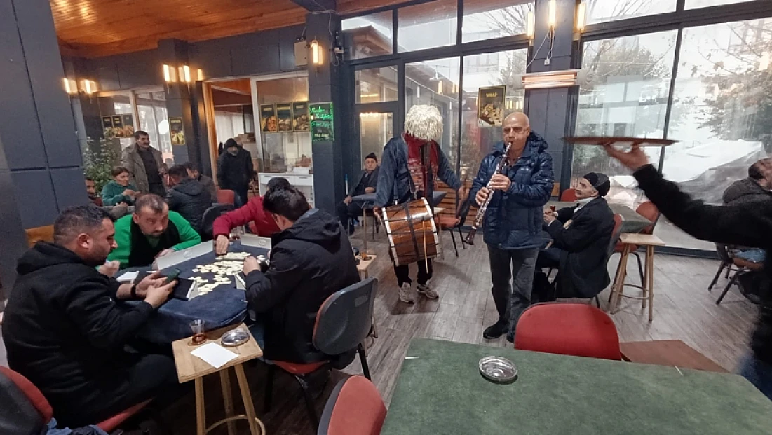 Çemişgezek’te yeni yılın gelişi ‘Gağan’ geleneğiyle kutlandı