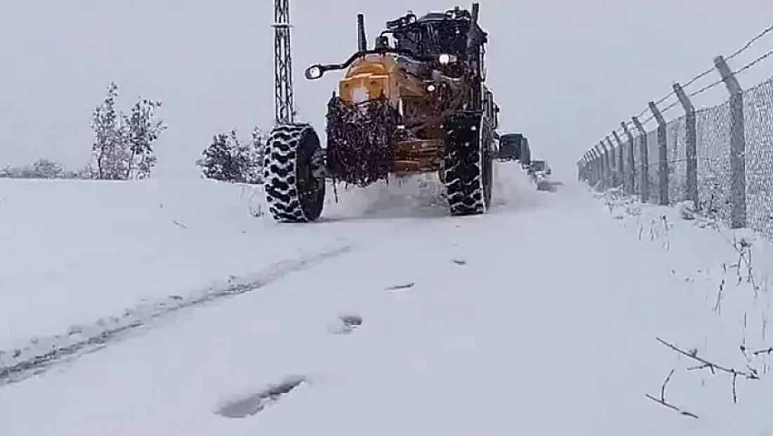 Elazığ’da 482 köy yolu ulaşıma kapandı