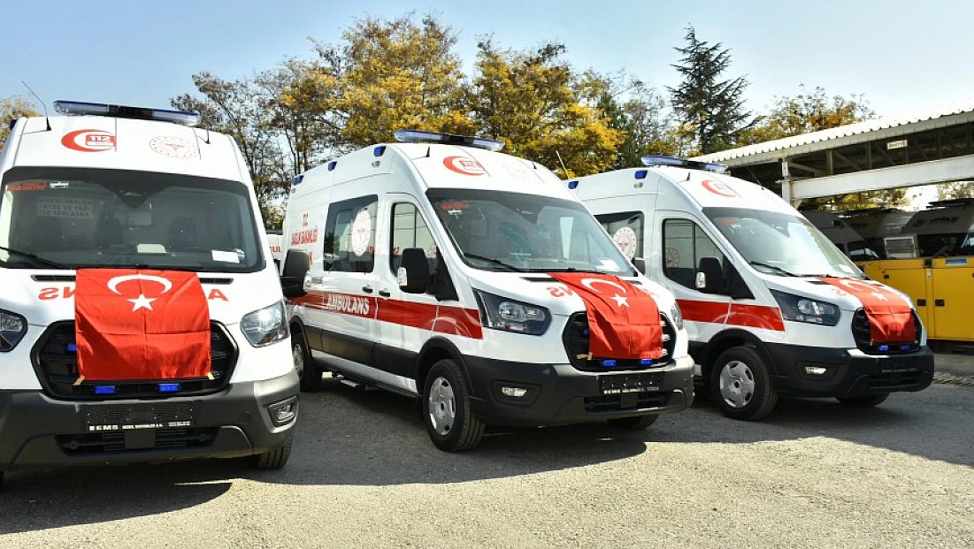 Elazığ’da acil sağlık filosu güçleniyor