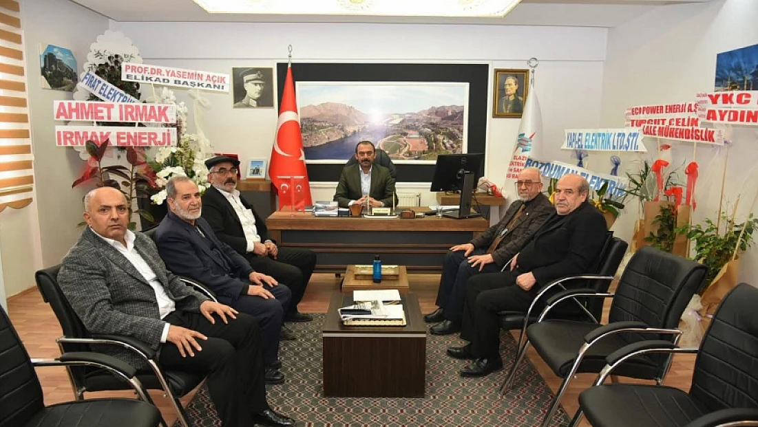 Elazığ Ticaret Borsası’ndan esnaf odalarına hayırlı olsun ziyareti