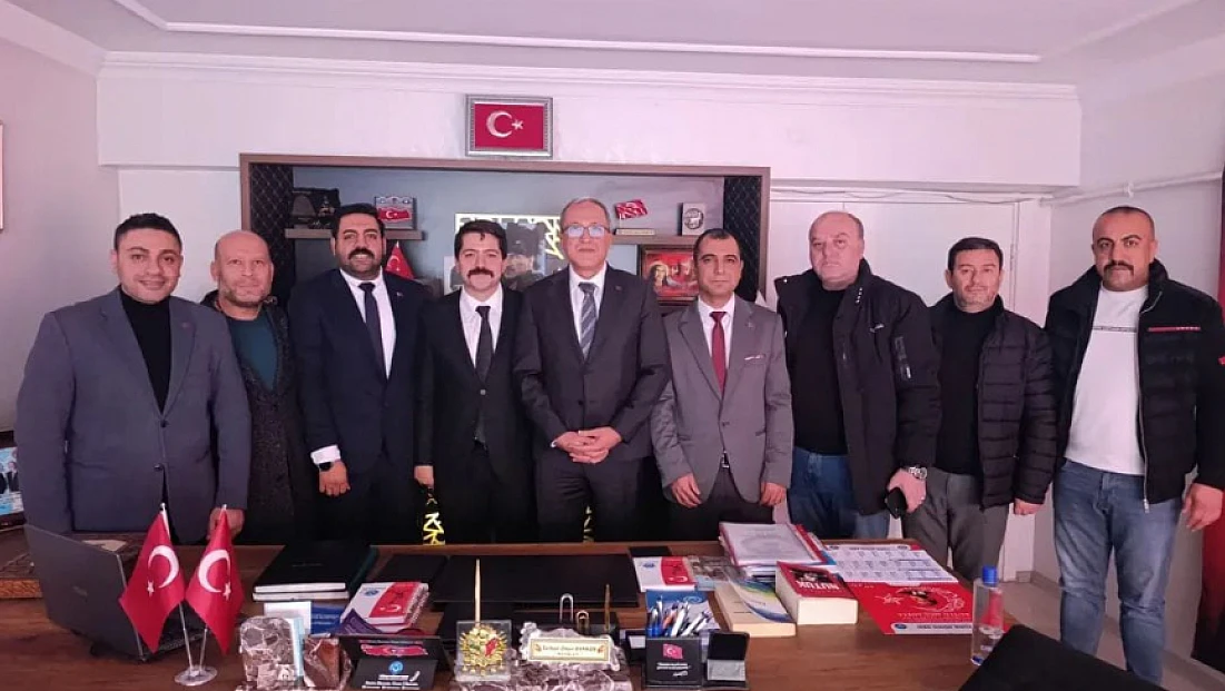 İl Emniyet Müdürü Karayel’den Türk Büro Sen Elazığ Şubesine ziyaret