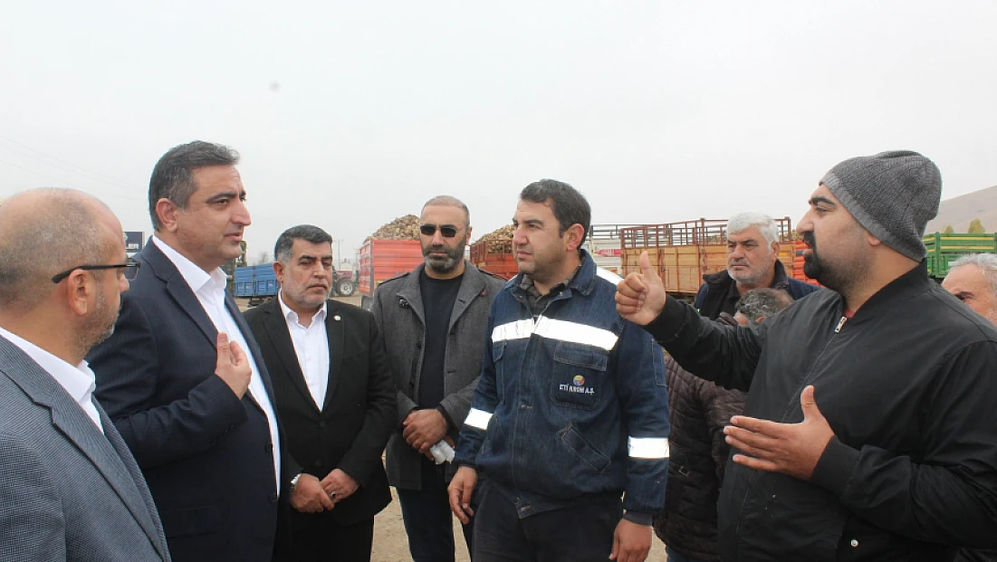 Ramanlı, pancar üreticileri ile bir araya geldi