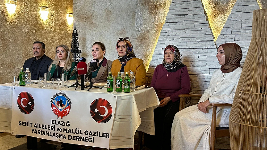 Şehit Yakınları ve Gaziler düzenlenen programda bir araya geldi