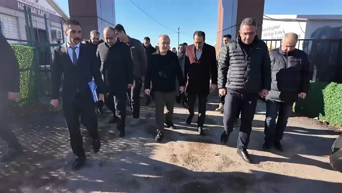 Vali Hatipoğlu, projeyi yerinde inceledi