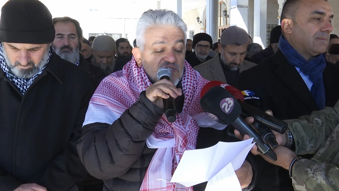 Yalova Şehitleri ve Ebu Ubeyde için gıyabi cenaze namazı kılındı