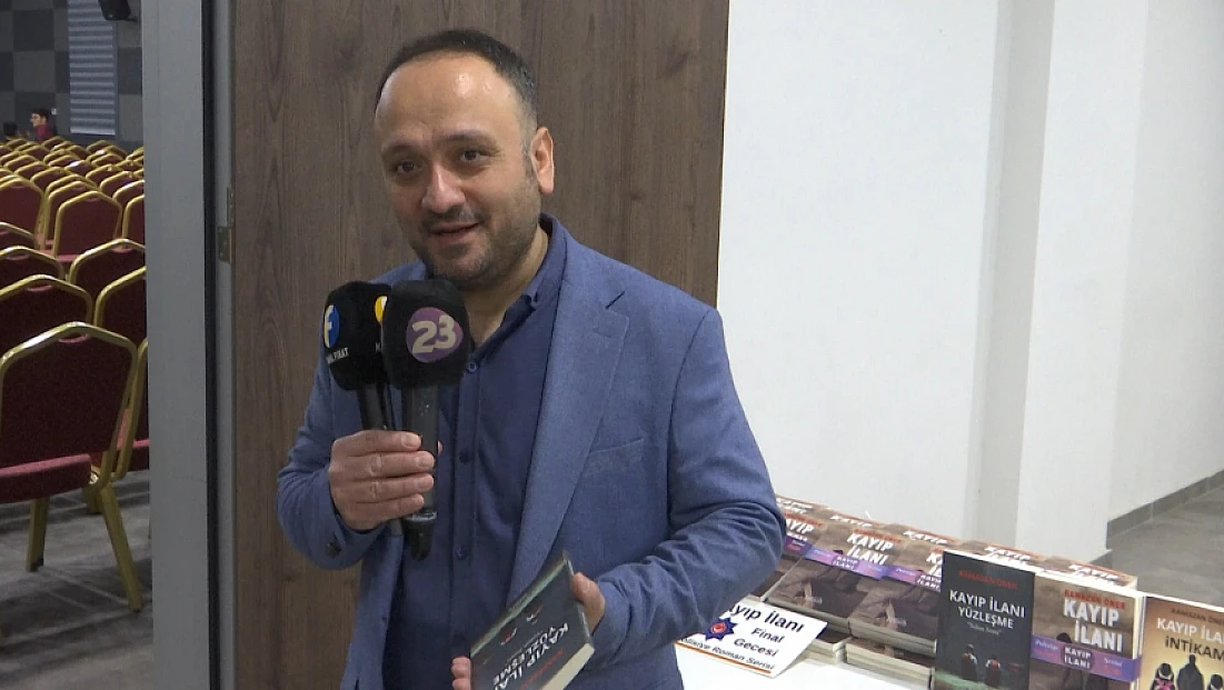 Yazar Ramazan Öner, son kitabını tanıttı