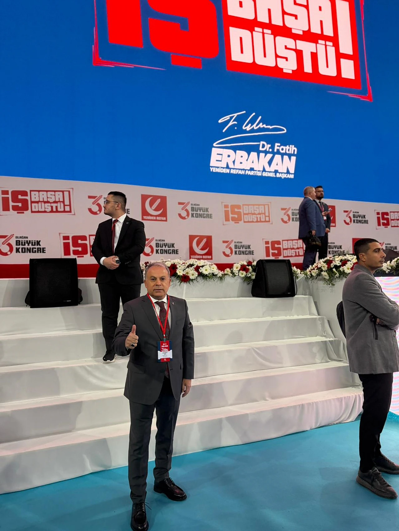 Hemşehrimiz Mehmet Gül 3'üncü kez MKYK'da