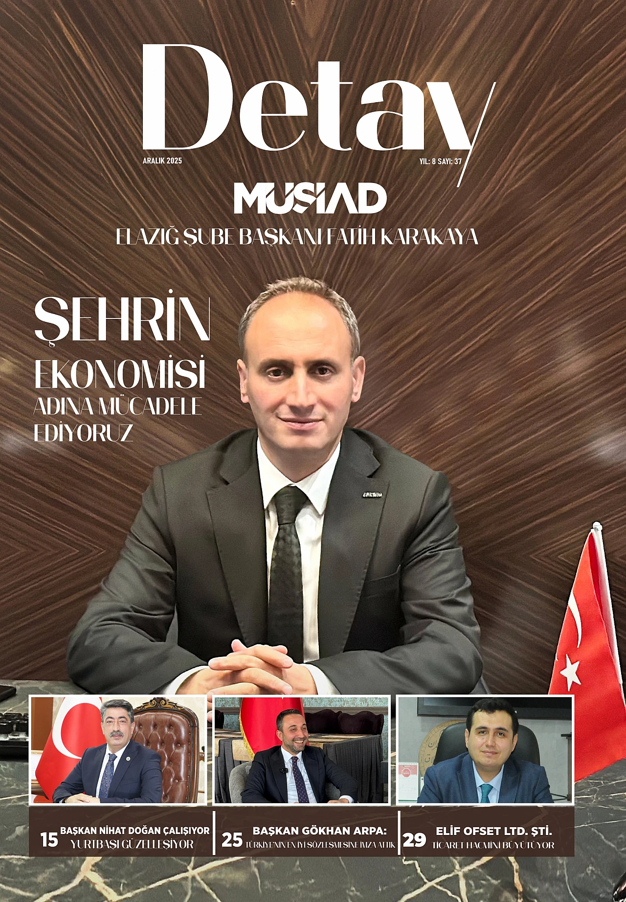 DETAY DERGİSİ 37'İNCİ SAYISIYLA OKURLARIYLA BULUŞUYOR