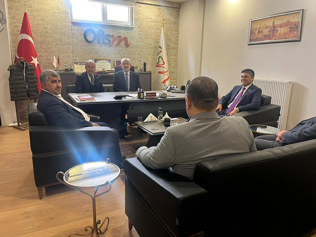 YRP Genel Başkan Vekili Devlet Eski Bakanı Günbey'den MKYK Üyesi Gül'e ziyaret
