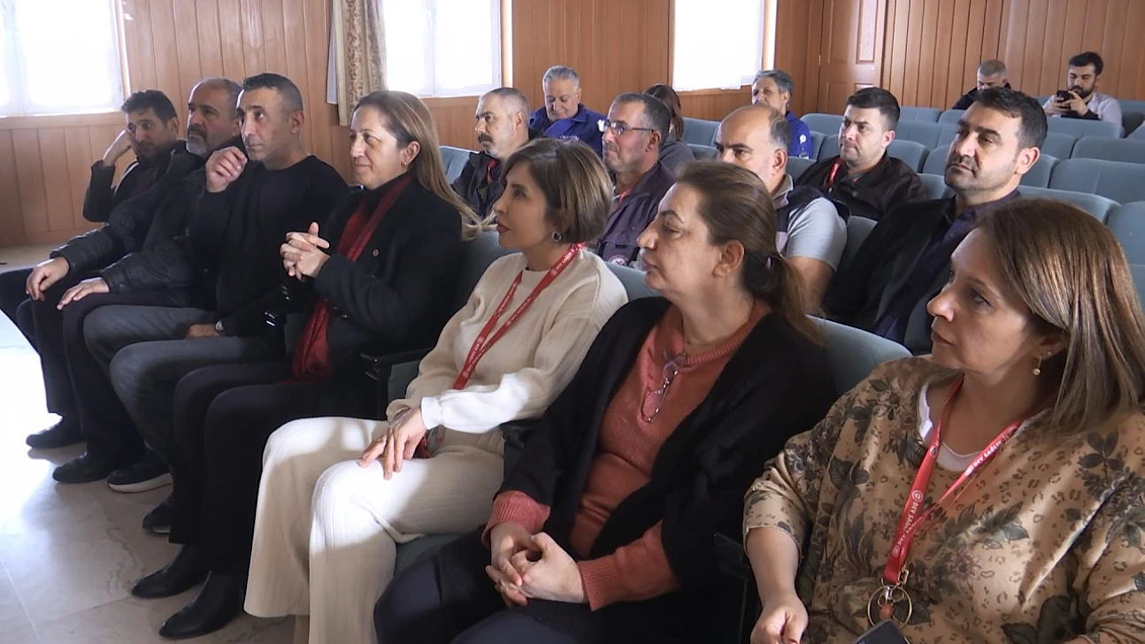 DİSK Genel Başkanı Dr. Arzu Çerkezoğlu Elazığ'a geldi