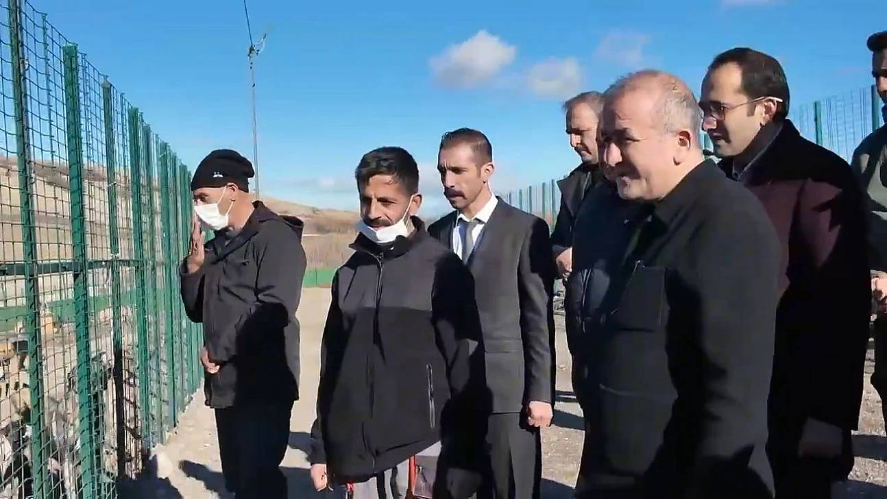 Vali Hatipoğlu, projeyi yerinde inceledi