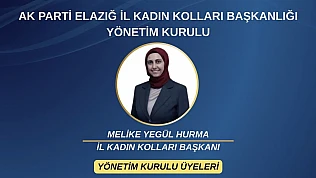 AK Parti Elazığ kadın kolları yönetim kurulu üyeleri belli oldu