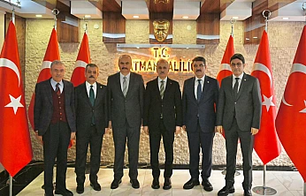 Bakan Uraloğlu'nun Batman temaslarında Erol Keleş'de yer aldı