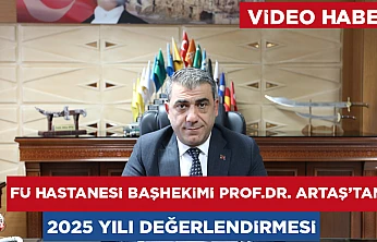 Başhekim Artaş'tan 2025 yılı değerlendirmesi